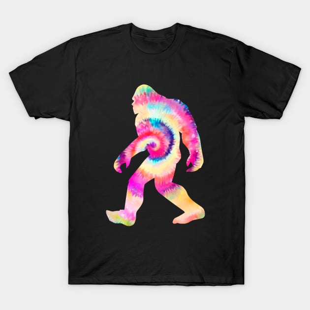 Bigfoot - Bigfoot Colorful T-Shirt by Kudostees